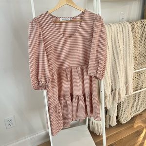 Gingham Mini Dress